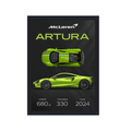 A4 3D Car Frame – Grand Touring