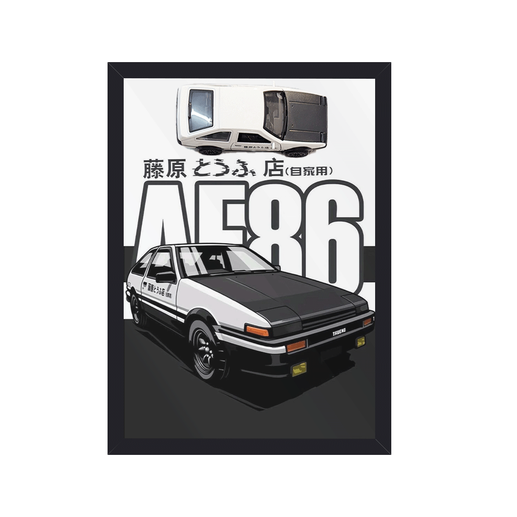 A4 3D Car Frame – Drift Culture