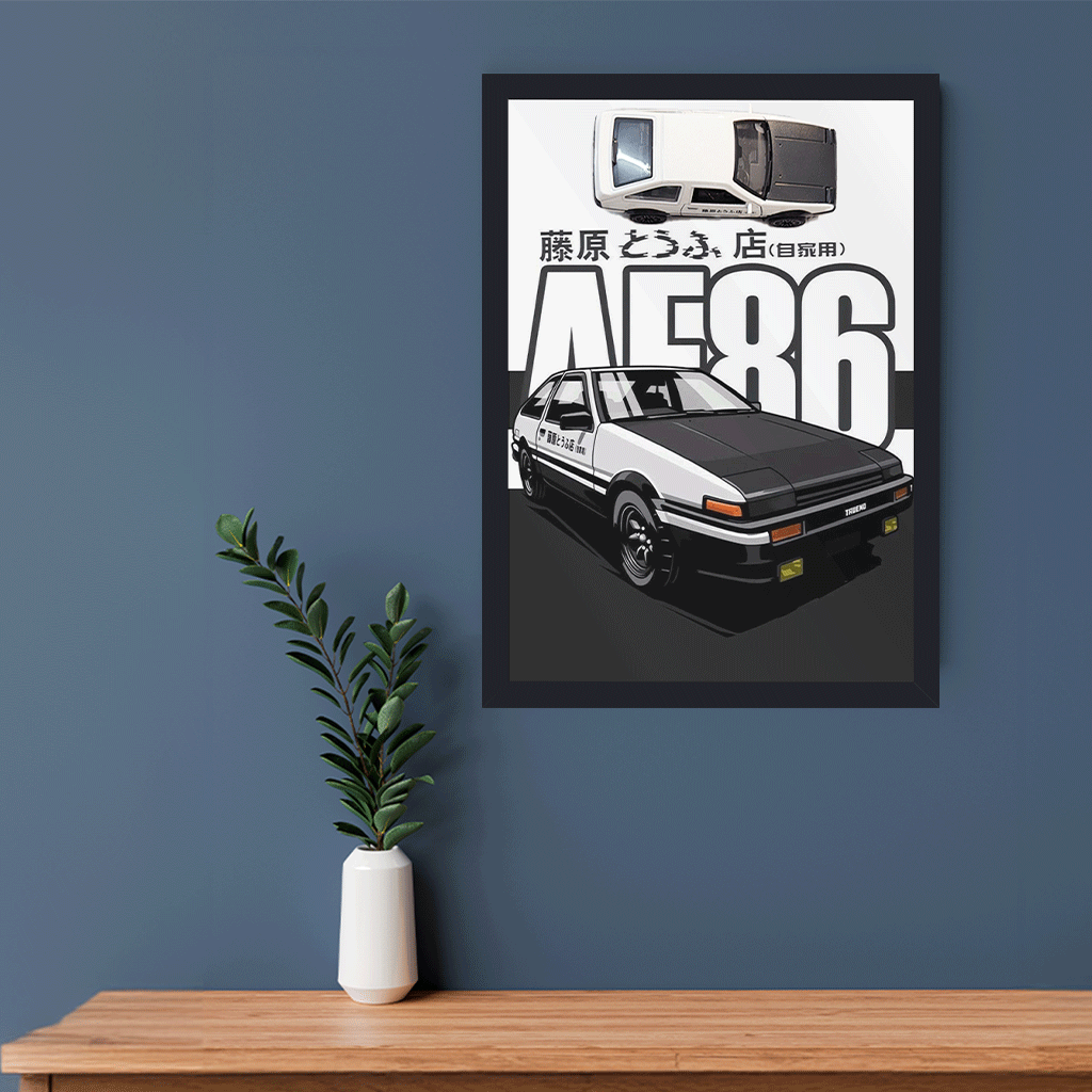A4 3D Car Frame – Drift Culture