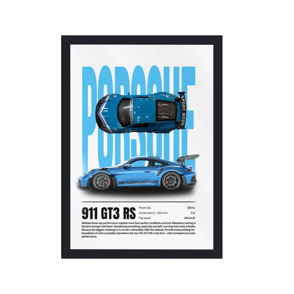 A4 3D Car Frame – Ignition Series