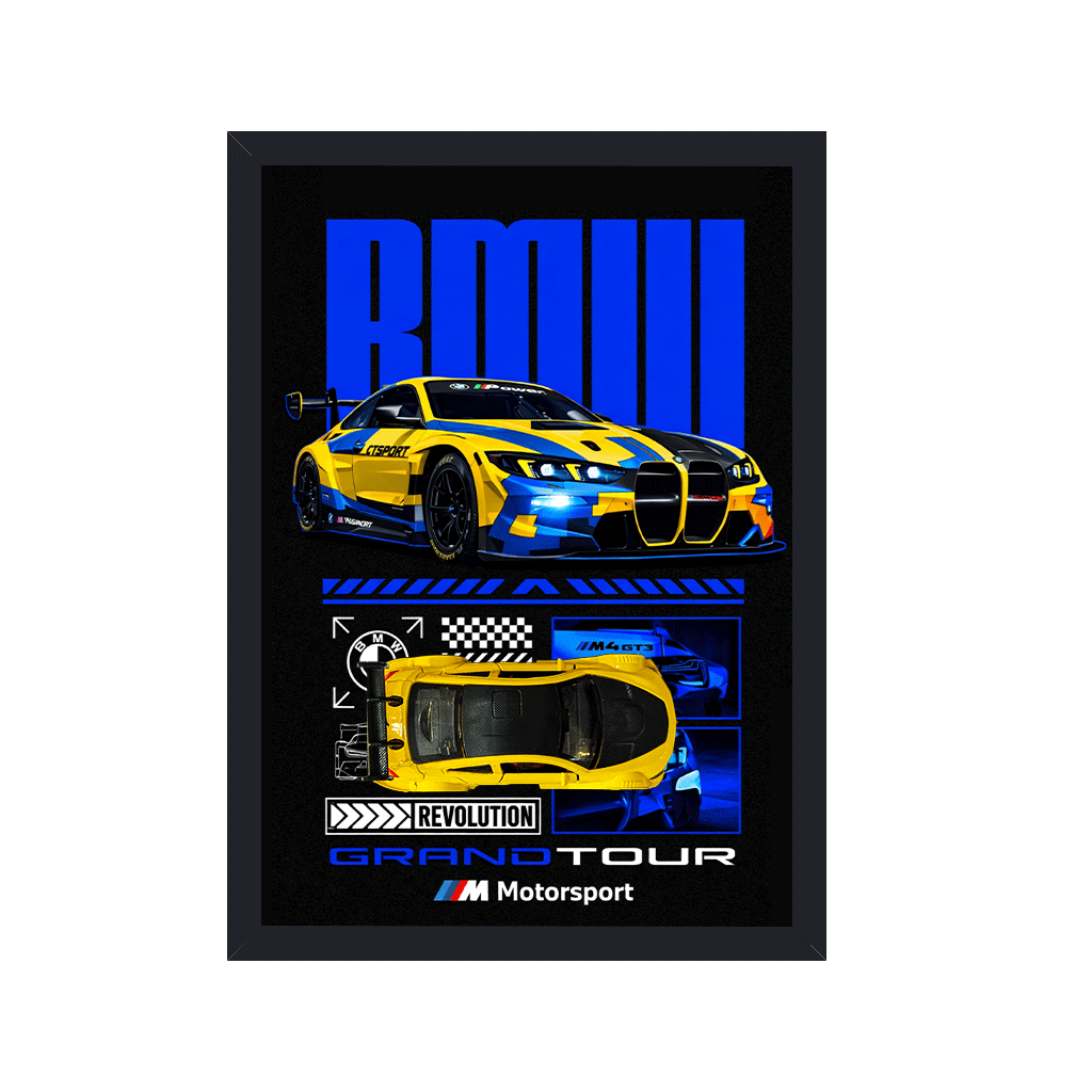 A4 3D Car Frame – Velocity Prime