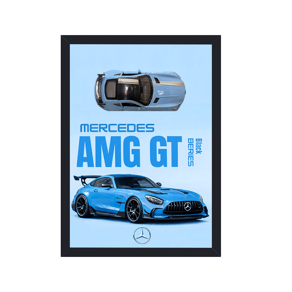 A4 3D Car Frame – Infinity Garage