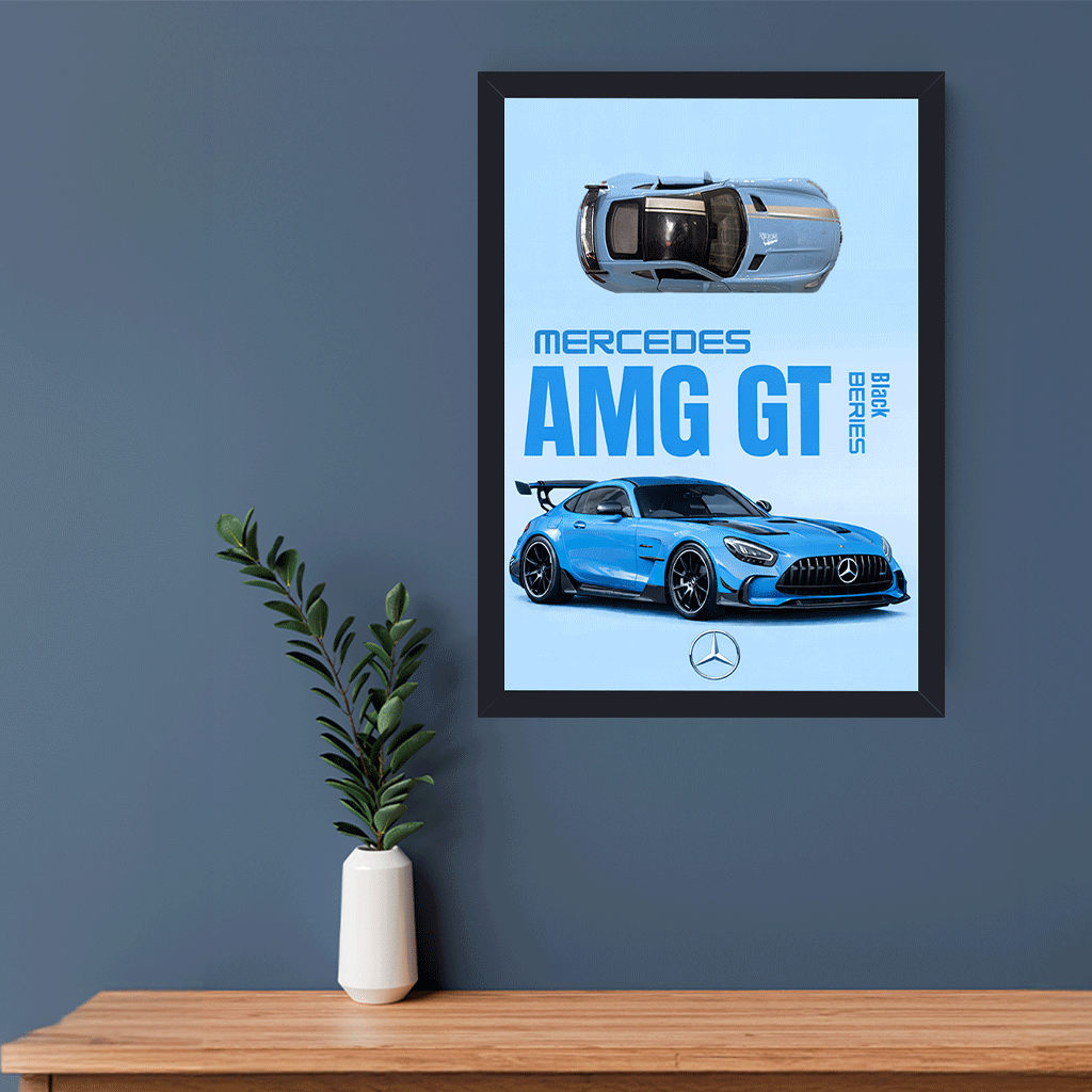 A4 3D Car Frame – Infinity Garage