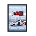 A4 3D Car Frame – Road Fury