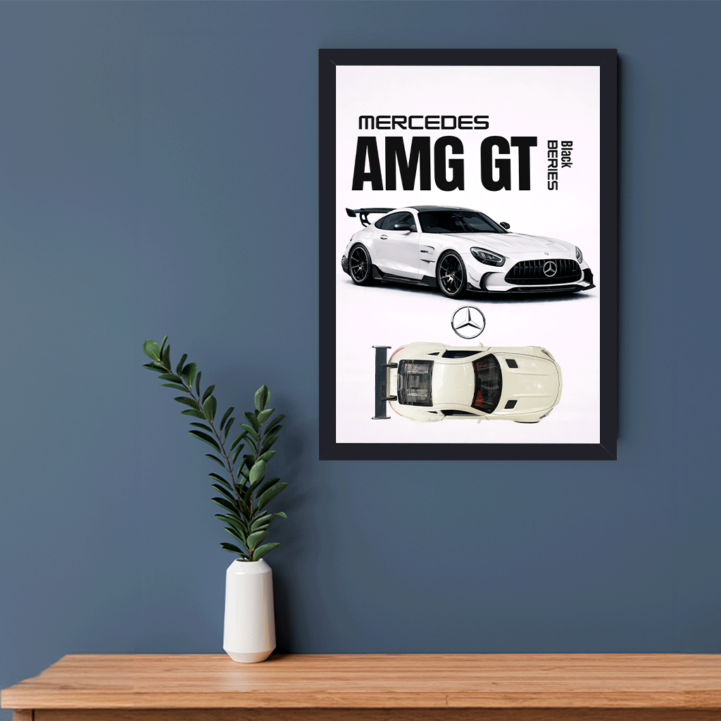 A4 3D Car Frame – Racing Pulse