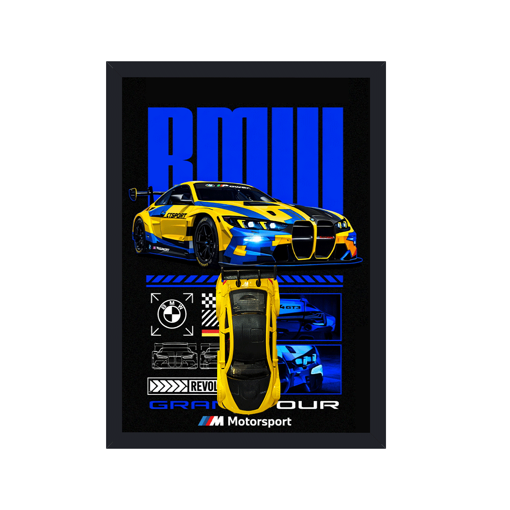 A4 3D Car Frame – Grand Apex