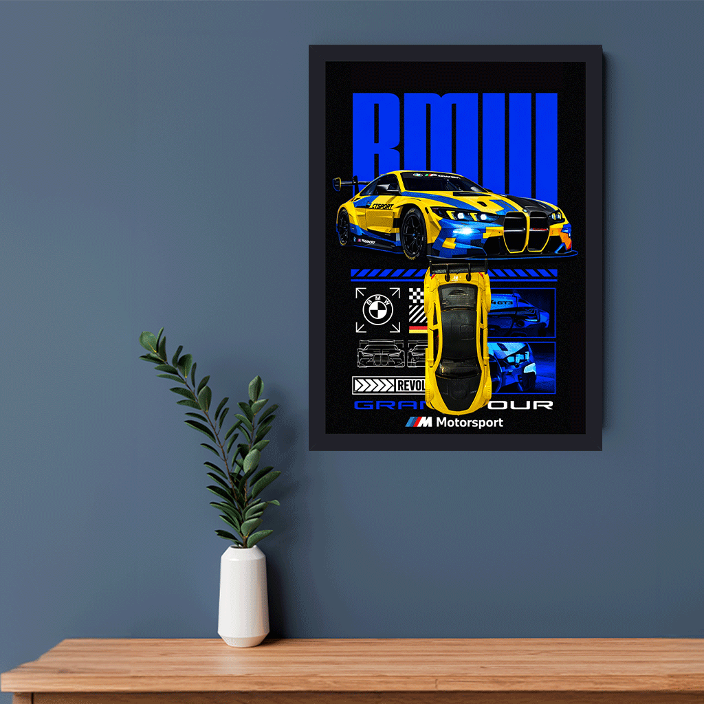 A4 3D Car Frame – Grand Apex