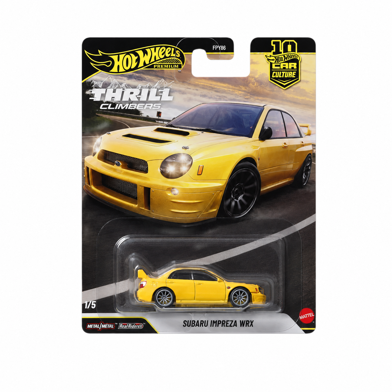Hot Wheels Premium  - Subaru Impreza WRX