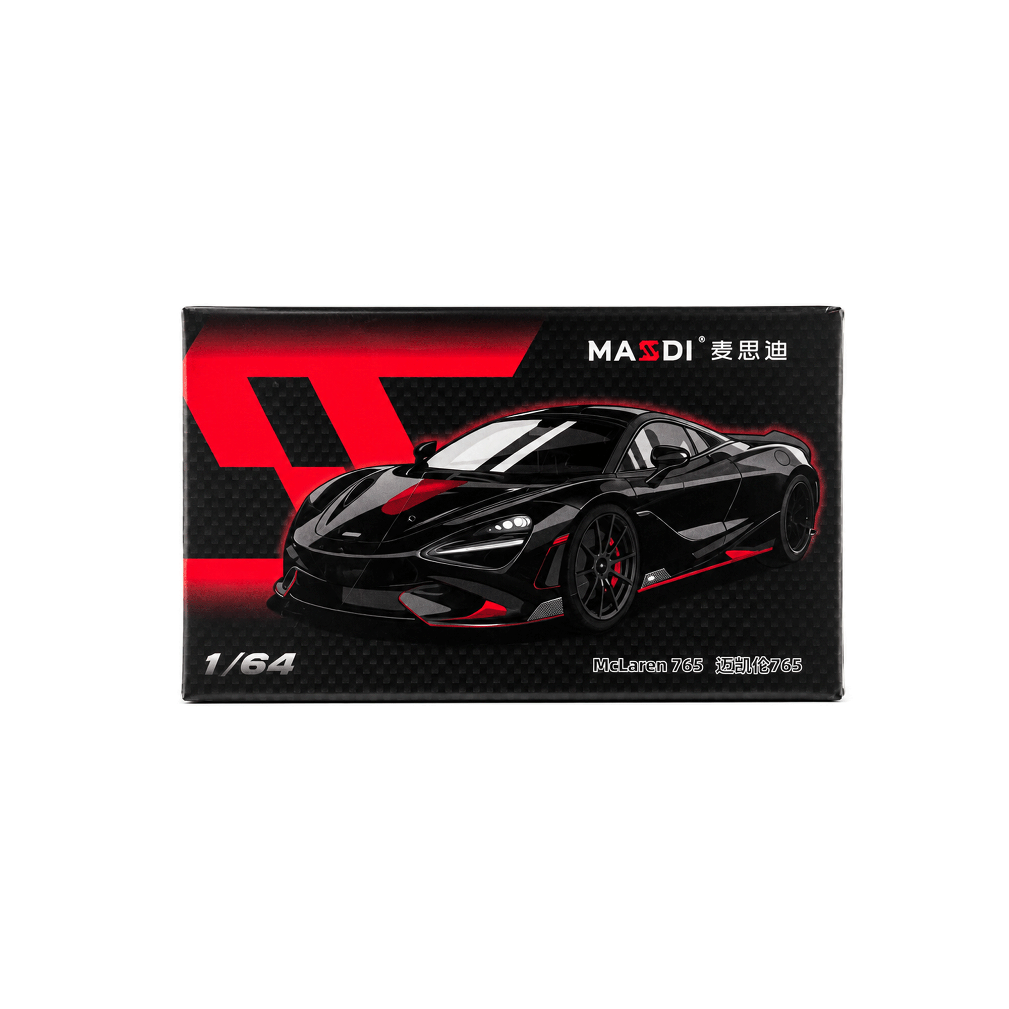 MASSDI  1:64 McLaren Senna Black