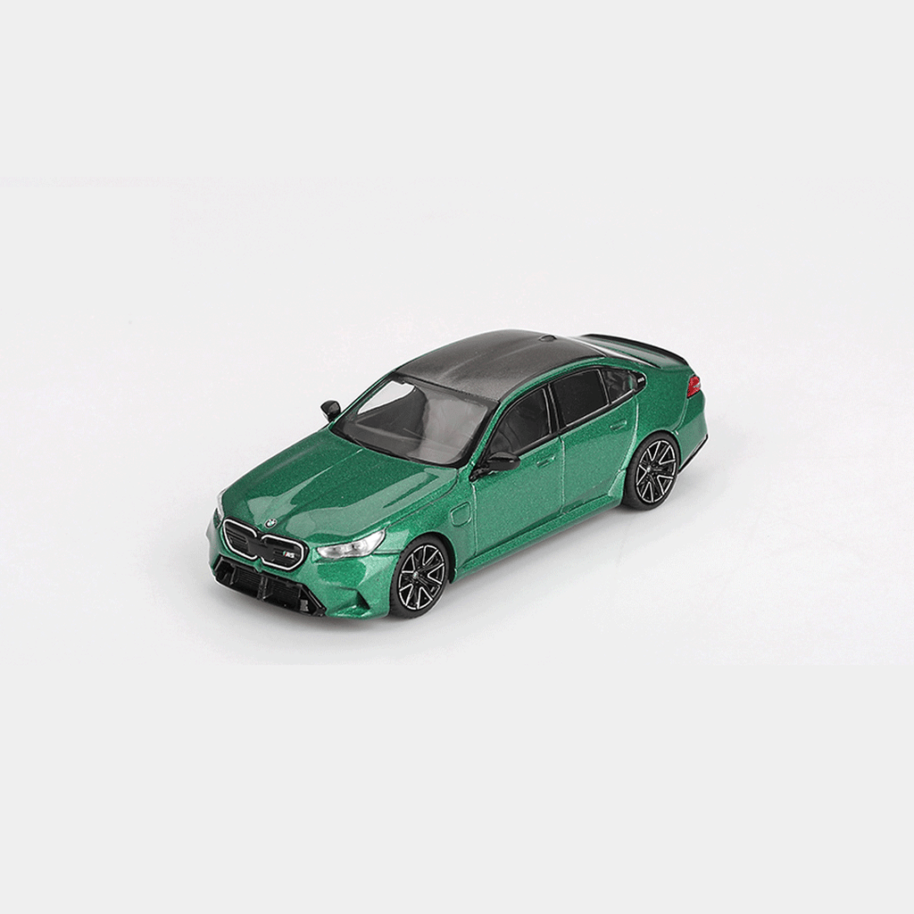 MINI GT BMW M5 Isle of Man Green Metallic