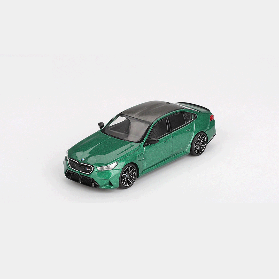 MINI GT BMW M5 Isle of Man Green Metallic