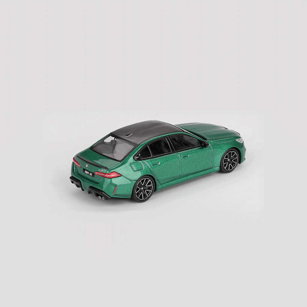 MINI GT BMW M5 Isle of Man Green Metallic