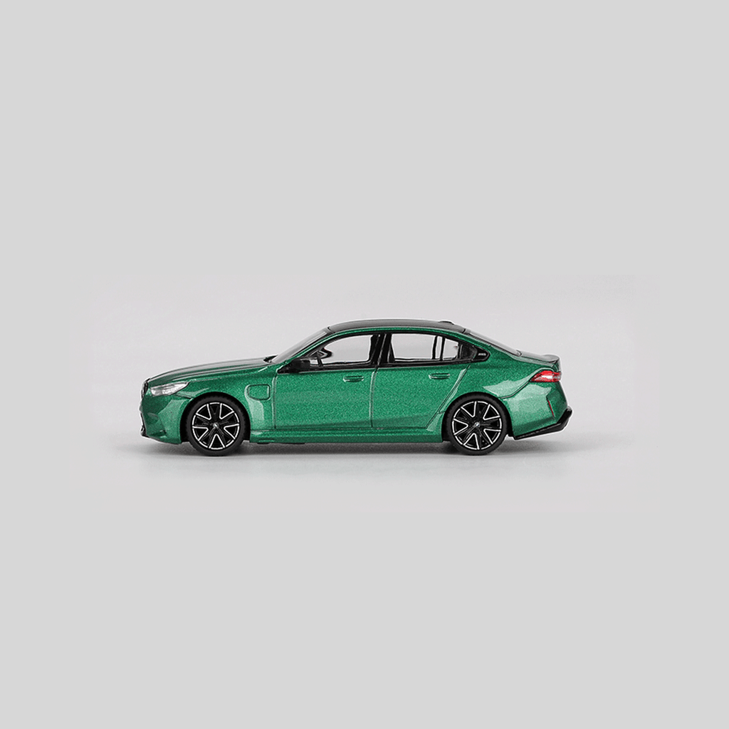 MINI GT BMW M5 Isle of Man Green Metallic