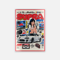 Laminated Car Art – Neon Drift