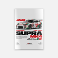 Laminated Car Art – Toretto's Ride