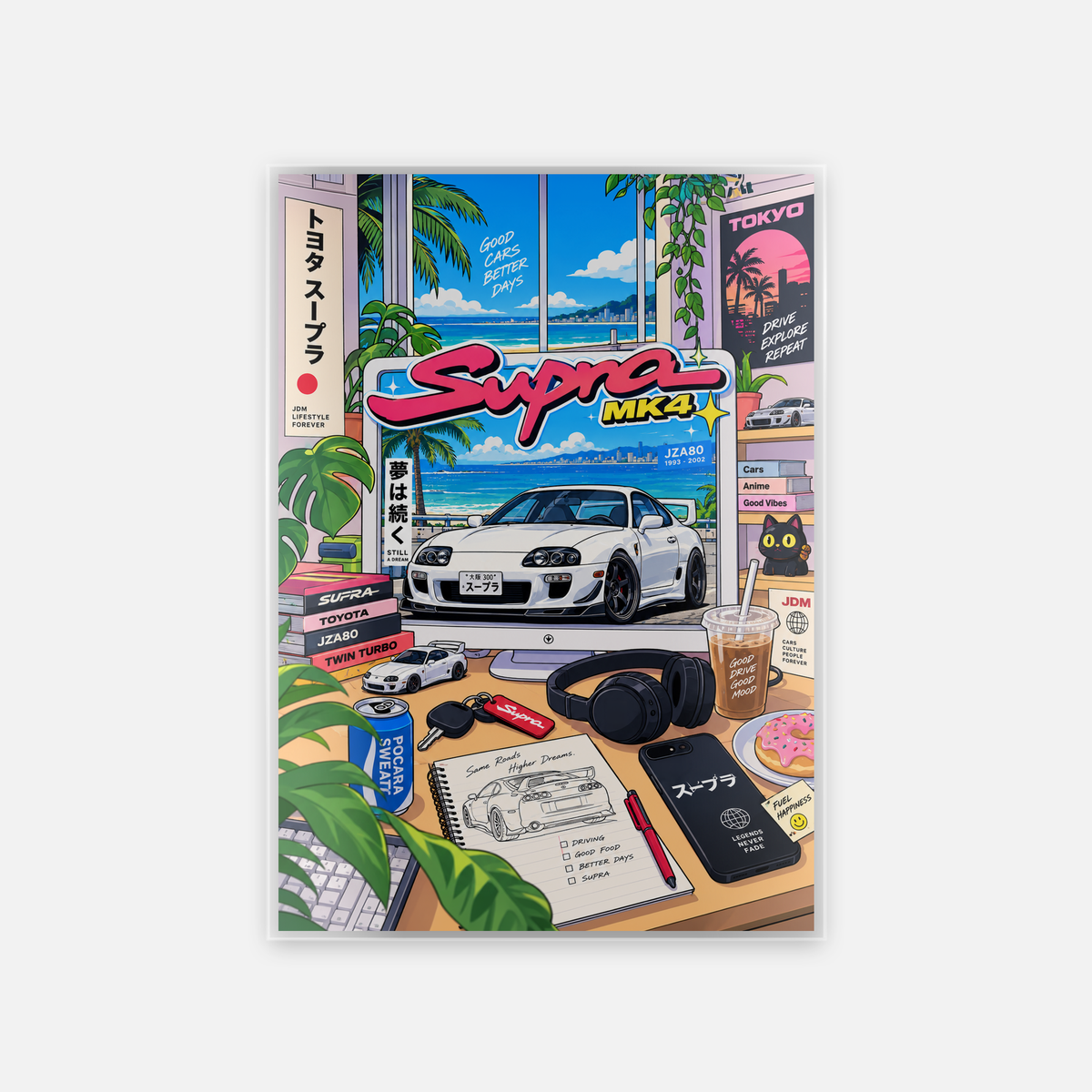 Laminated Car Art – Street Pursuit