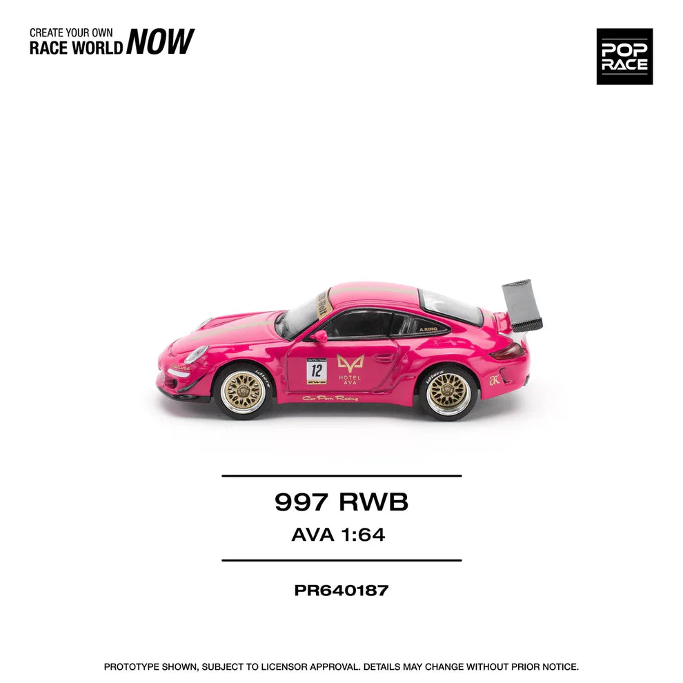 POP RACE 1:64 Porsche 997 RWB AVA