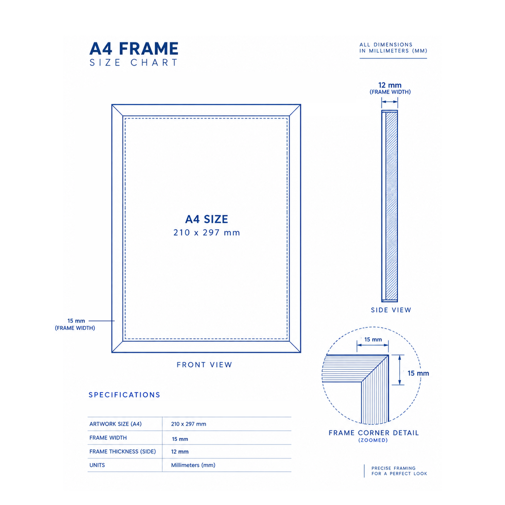 A4 Frame Ryūsei