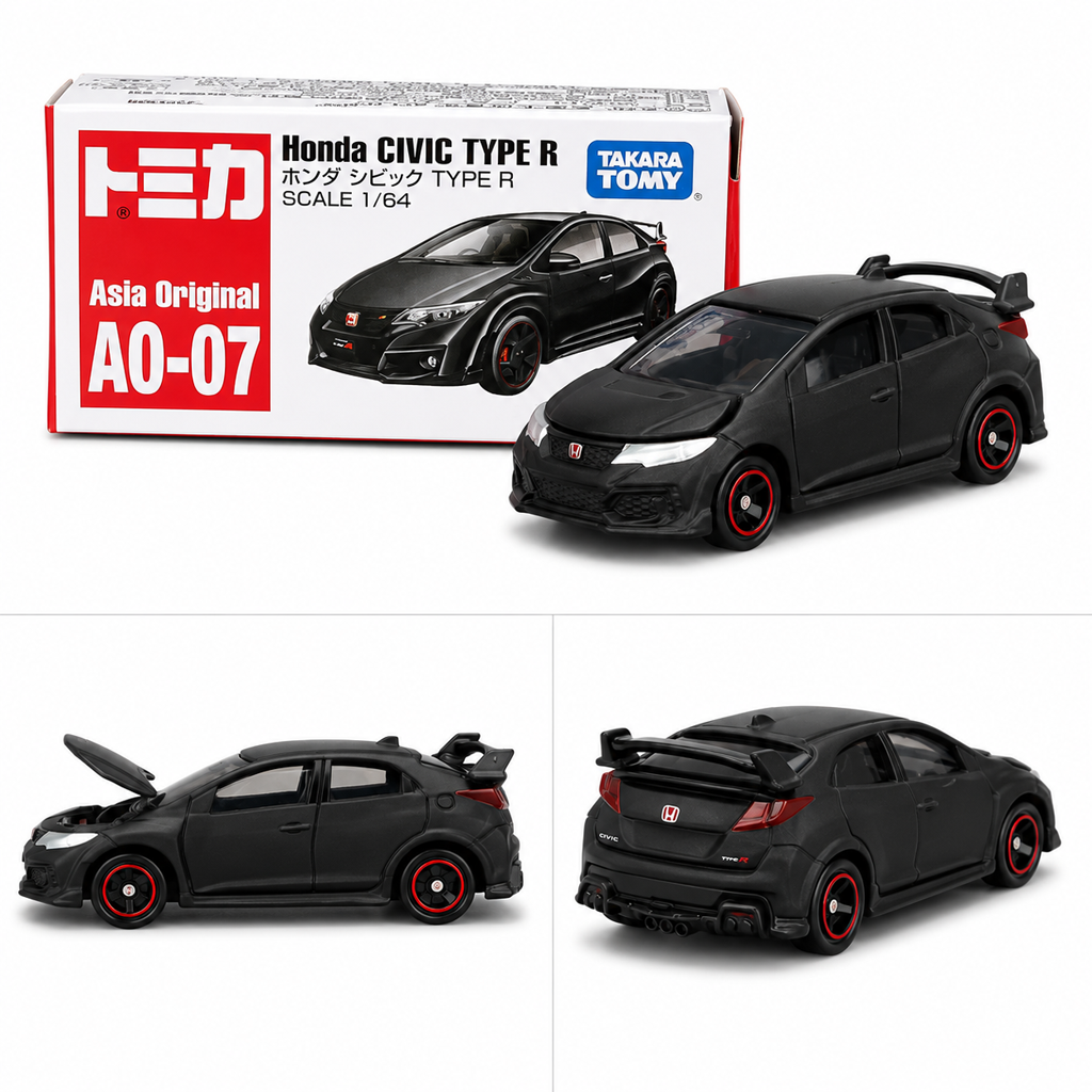 Takara Tomy 1:64 Honda Civic Type R (Asia Original AO-07)