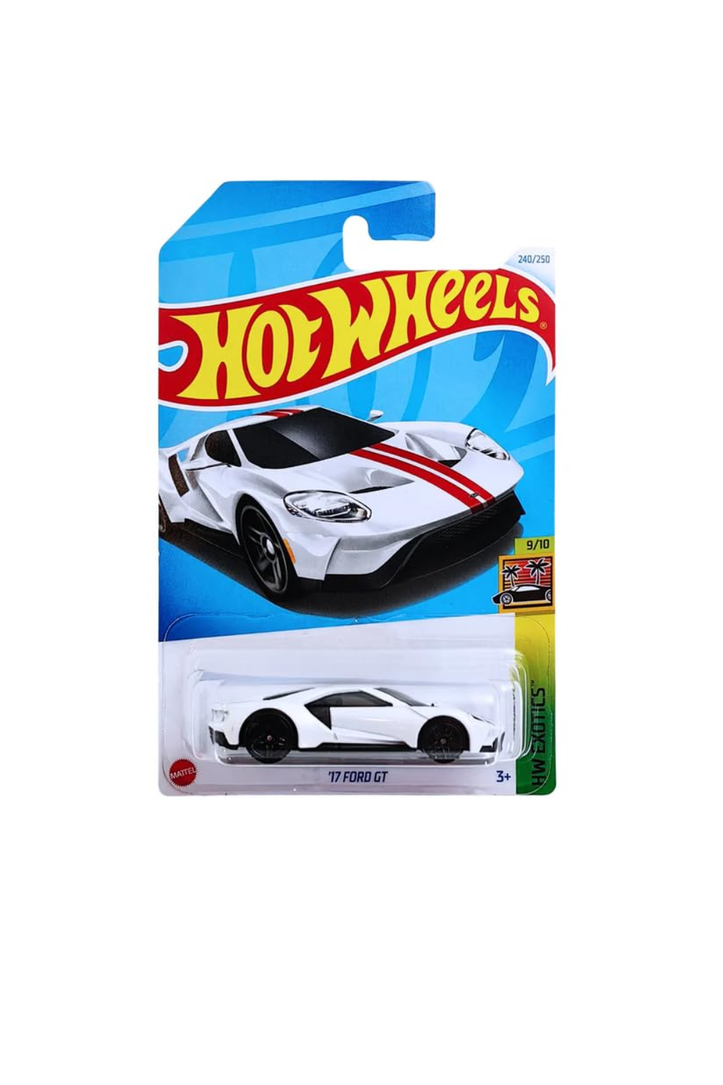 Hot Wheels FORD GT (White)