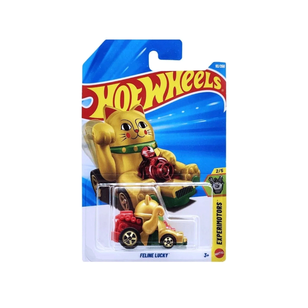 Hot Wheels Feline Lucky (Gold) 1:64