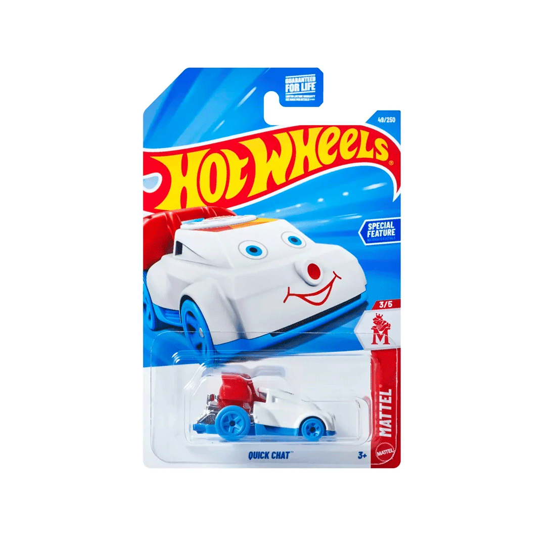 Hot Wheels Quick Chat (Blue) 1:64