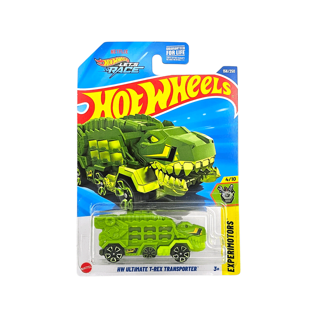 Hot Wheels HW Ultimate T-Rex Transporter (Green) 1:64