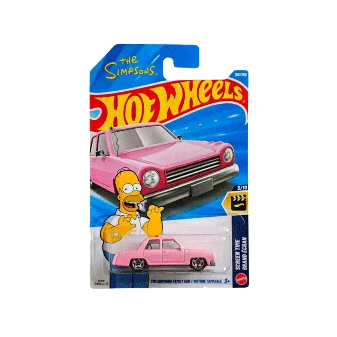 Hot Wheels The Simpsons Family Car 1:64