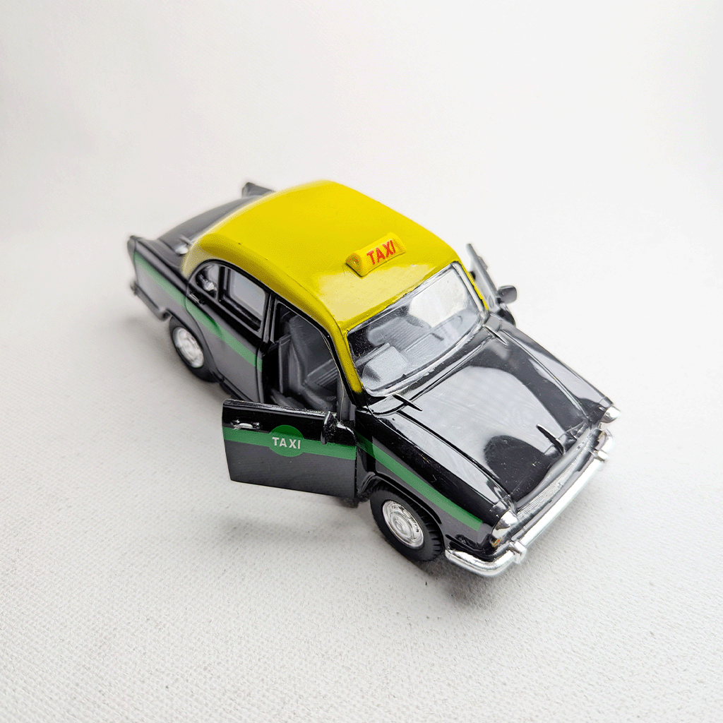 1:36 Ambassador Plastic Diecast Taxi