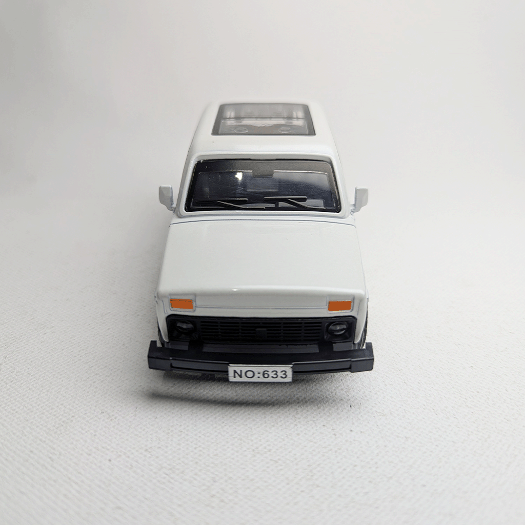 1:36 Lada Niva Metal Diecast White