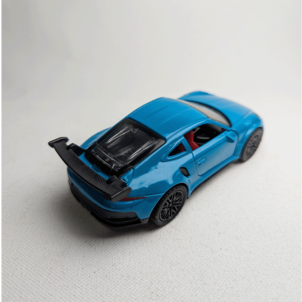 1:36 Porsche Metal Diecast Blue