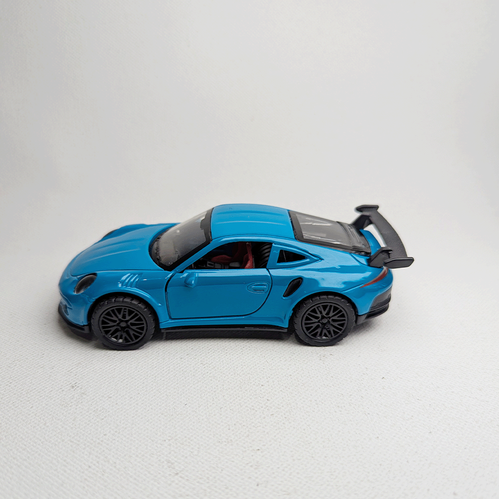 1:36 Porsche Metal Diecast Blue