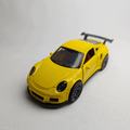 1:36 Porsche Metal Diecast Yellow