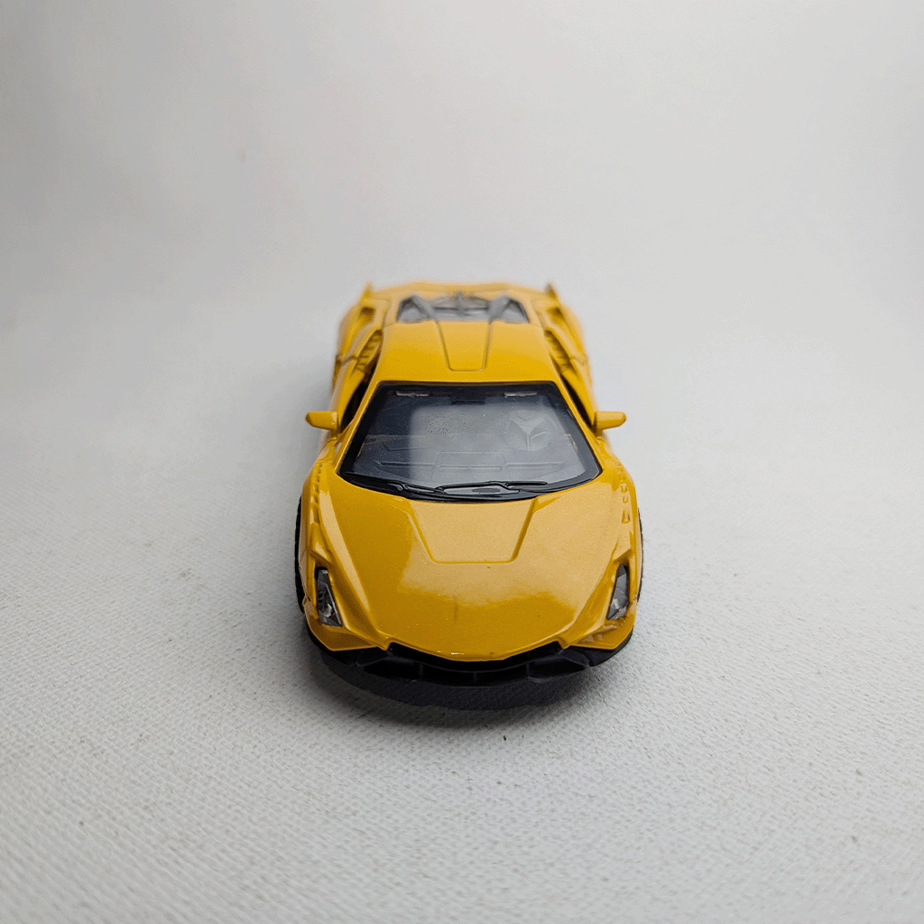 1:36 Lamborghini Metal Diecast Yellow