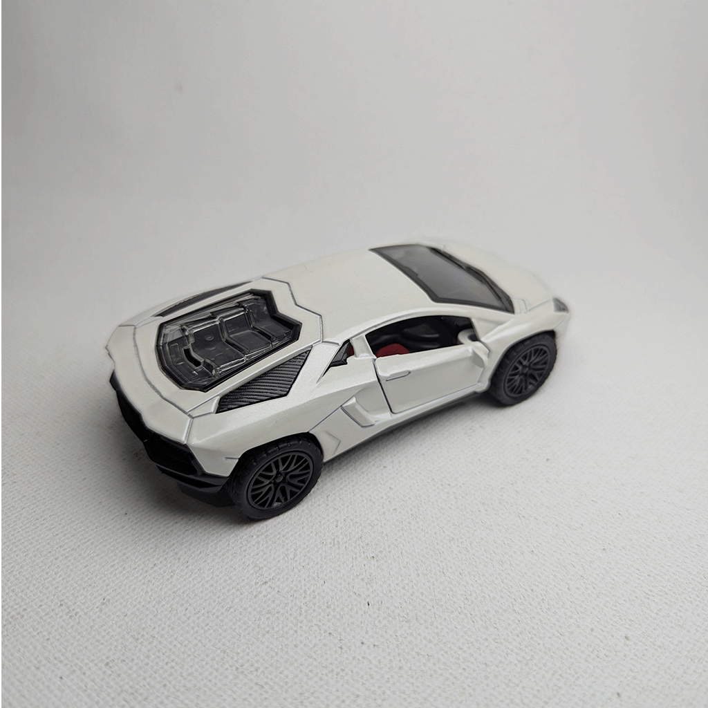 1:36 Lamborghini Metal Diecast White