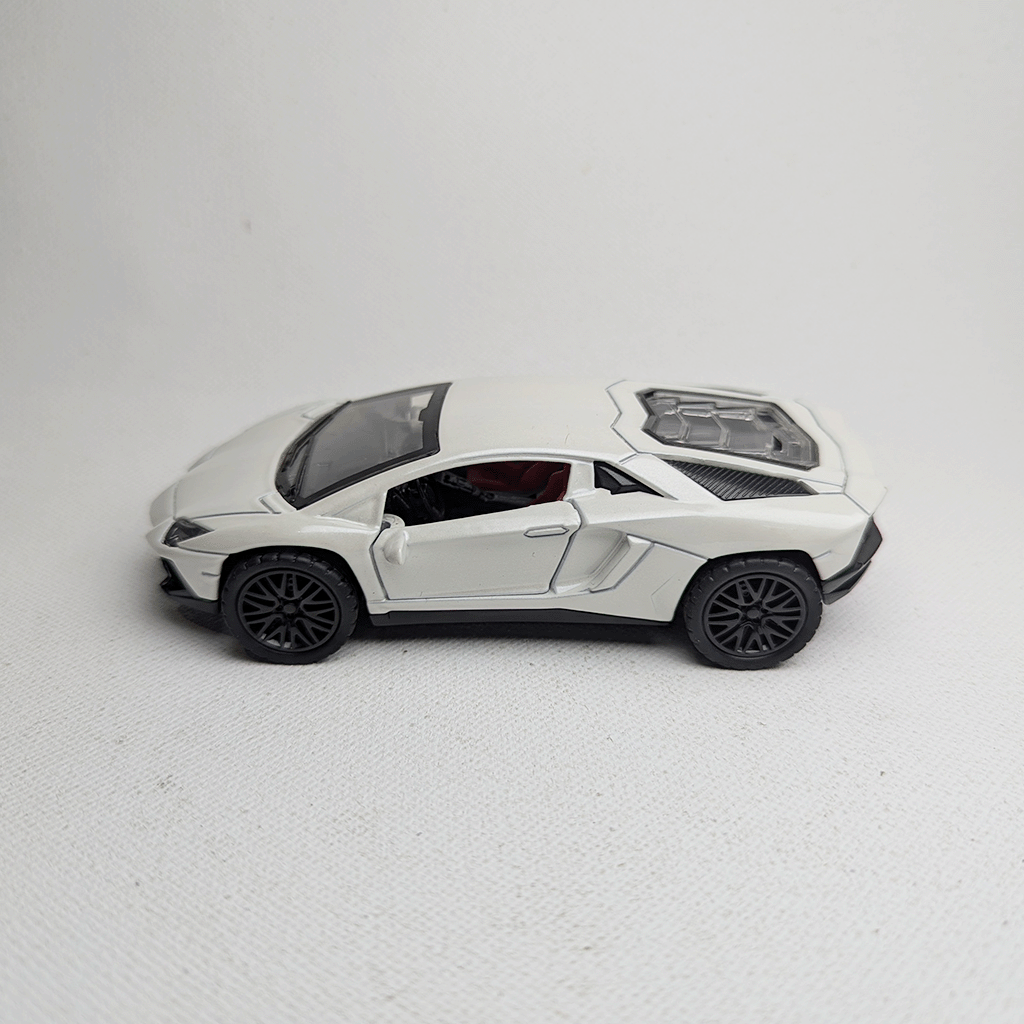 1:36 Lamborghini Metal Diecast White