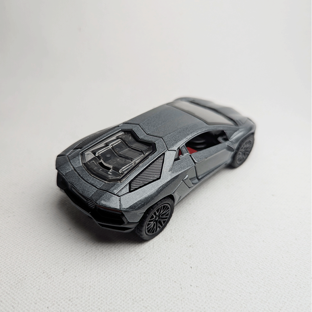 1:36 Lamborghini Metal Diecast Grey