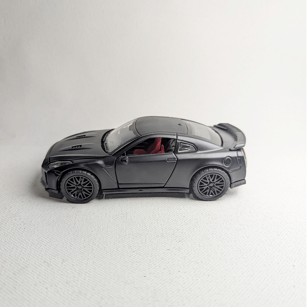 1:36 GTR R35 Metal Diecast Black