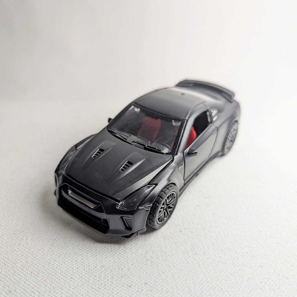 1:36 GTR R35 Metal Diecast Black