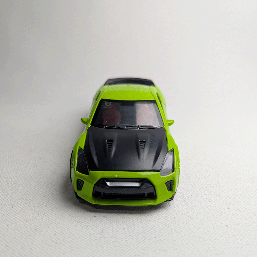1:36 GTR R35 Metal Diecast Green