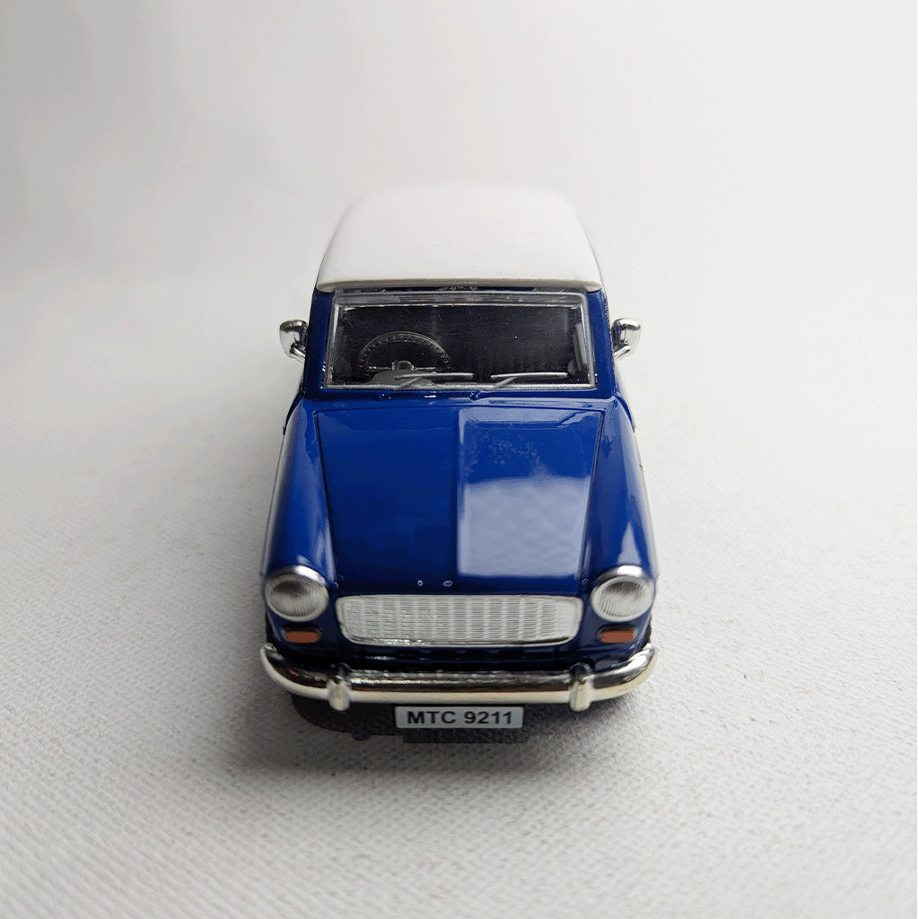1:36 Padmini Plastic Diecast Blue