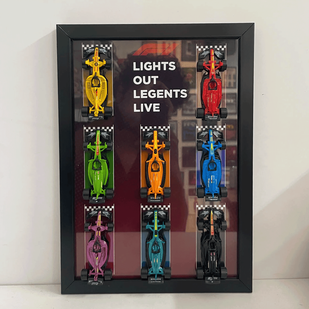 A4 3D Car Frame – Lights Out Legends Live