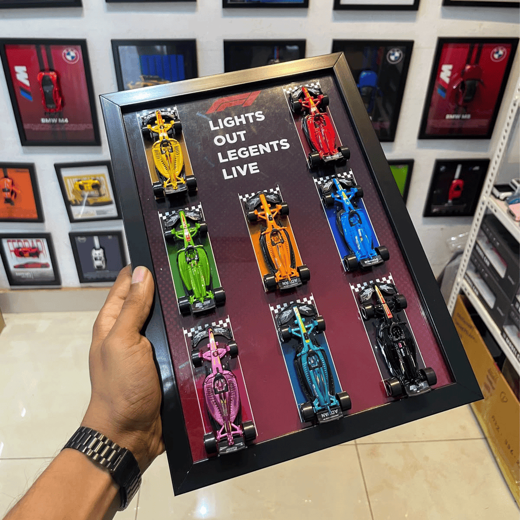 A4 3D Car Frame – Lights Out Legends Live