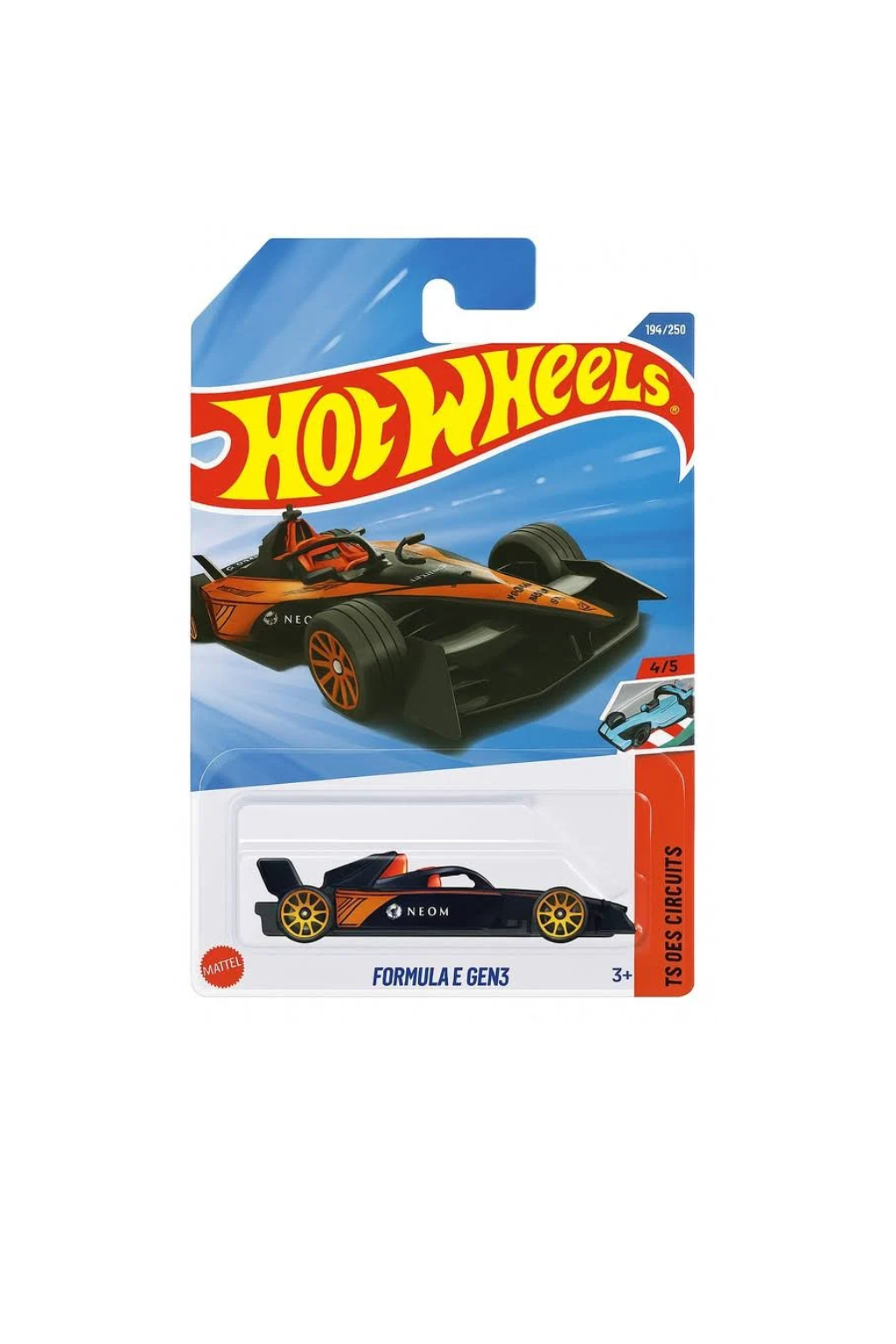 Hot Wheels FORMULA E GEN3