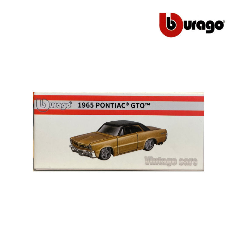 Bburago 1965 Pontiac GTO 1:64 Vintage Diecast Car