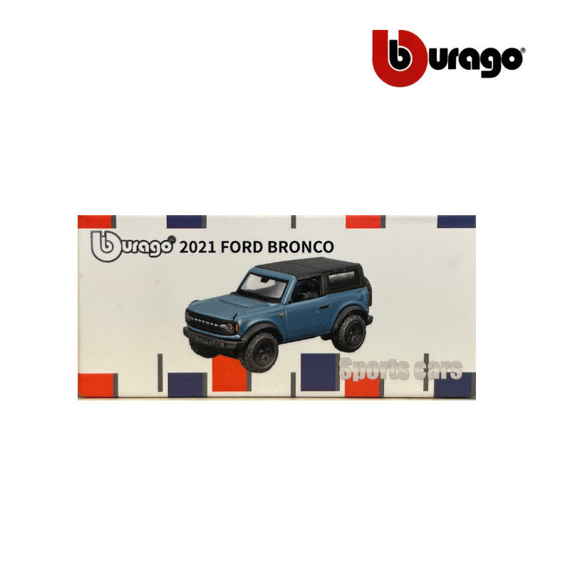 Bburago Ford Bronco 2021 1:64 Diecast Car